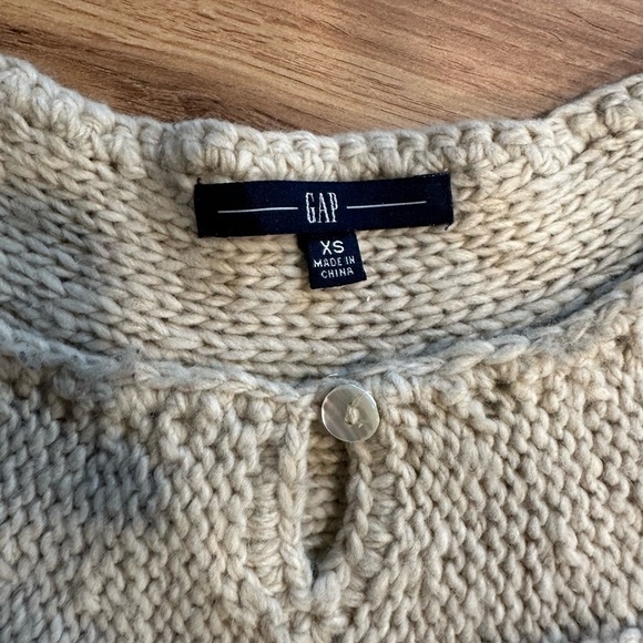 GAP chunky babydoll cable knit y2k sweater - Picture 4 of 12